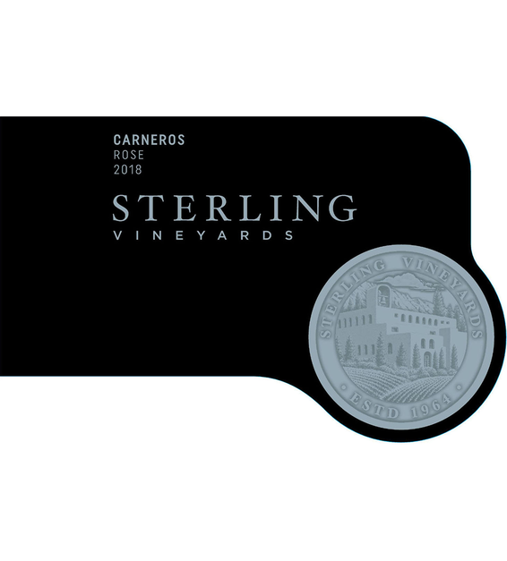 2019 Sterling Vineyards Rosé of Syrah Front Label