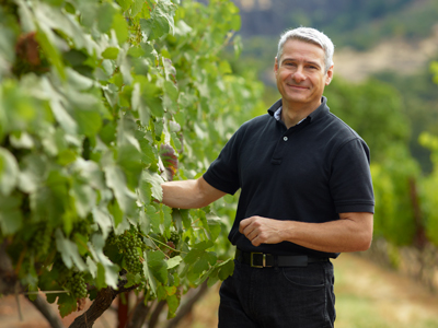Winemaker Christophe Paubert